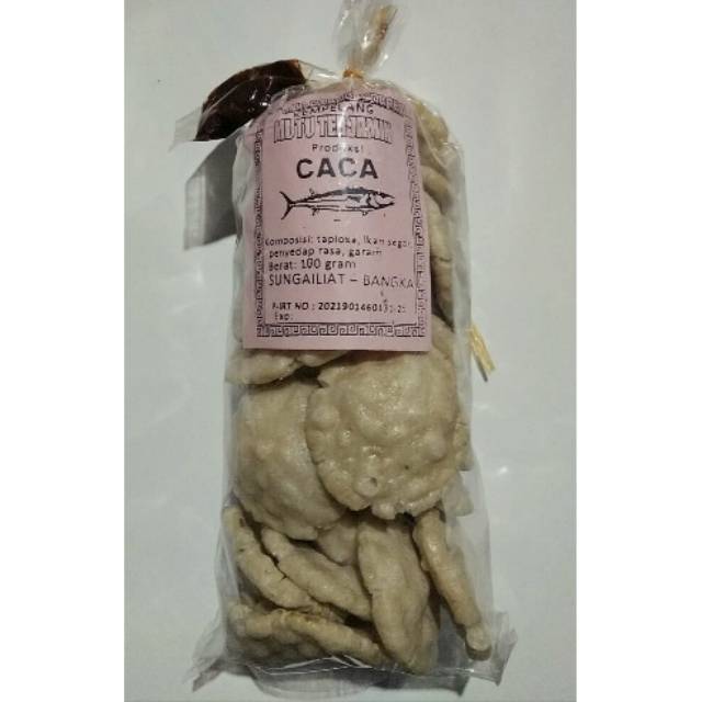 

KEMPLANG GORENG PASIR MERK CACA 100GRAM OLEH OLEH MAKANAN CEMILAN KERUPUK KEMPLANG AMPLANG