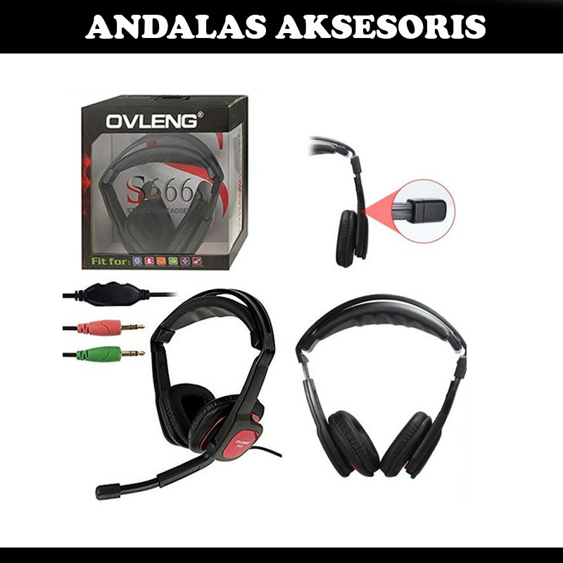 headset gaming ovleng s666 murah