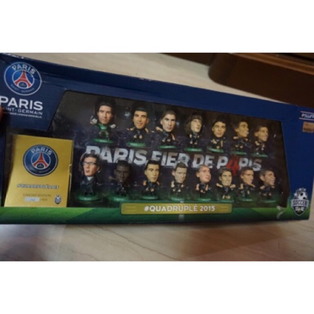 Soccerstarz PSG Quadruple 2014/2015 Set