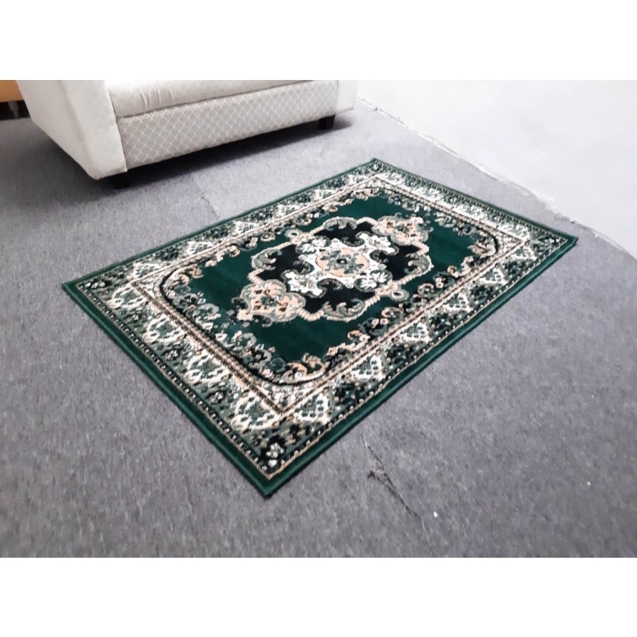 KARPET SUPER SHAMA 100X150 SS621 GREEN-3