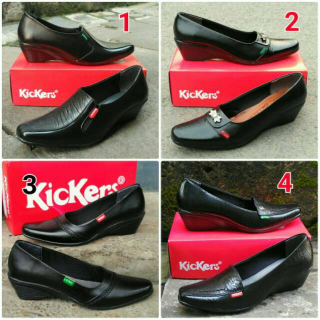 sepatu pantofel wanita kickers