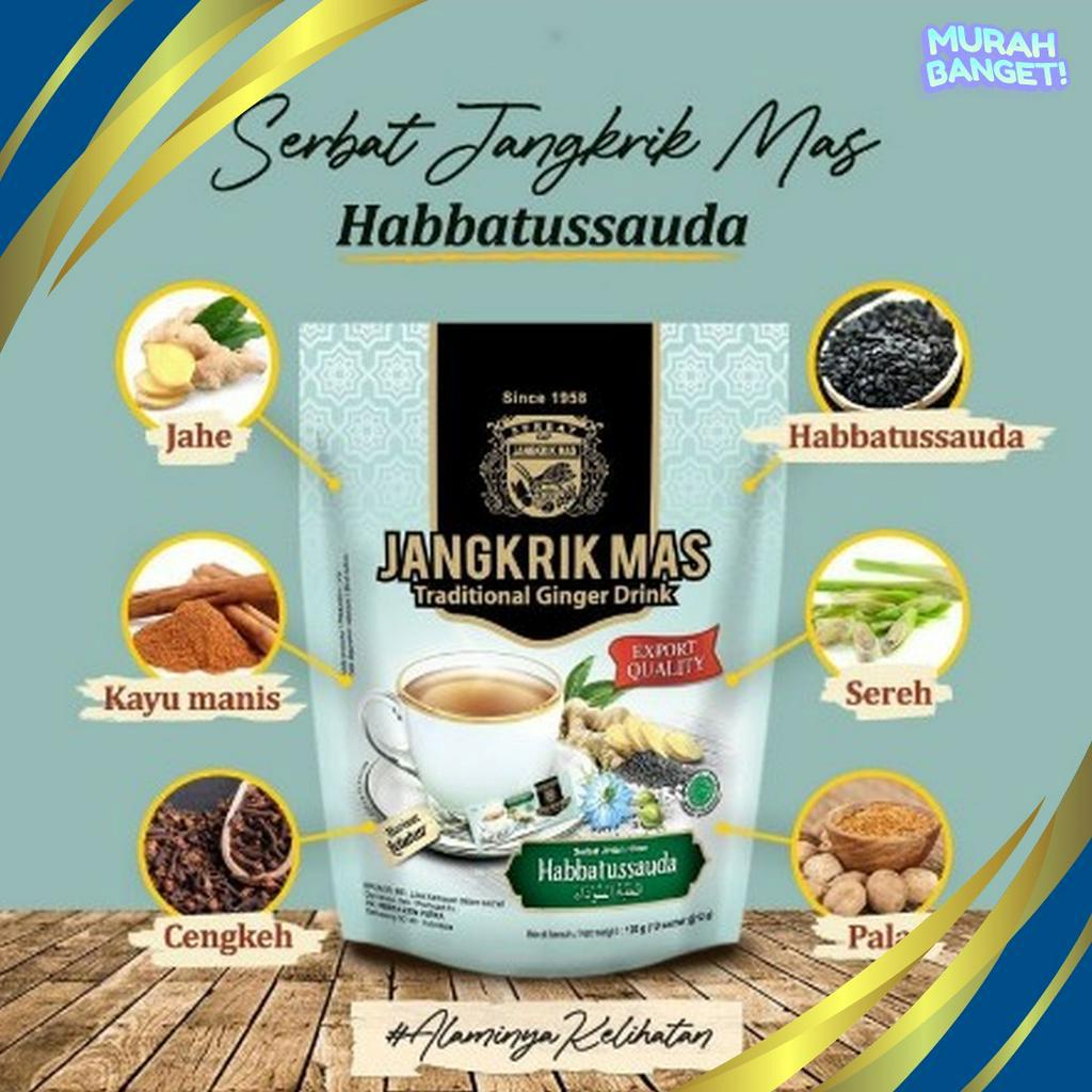 

DAHSYAT SERBAT JANGKRIK MAS HABATUSAUDA WEDANG MINUMAN HERBAL