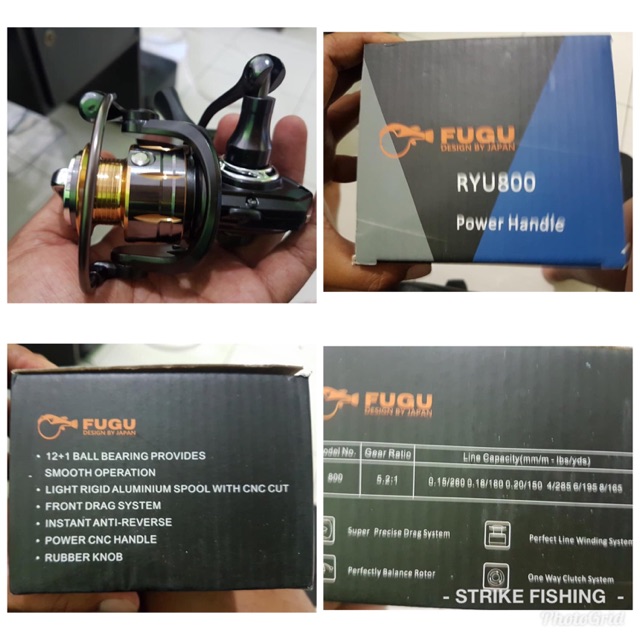 Reel fugu Ryu 800