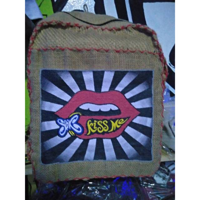 Tas ransel slank || karung goni slank