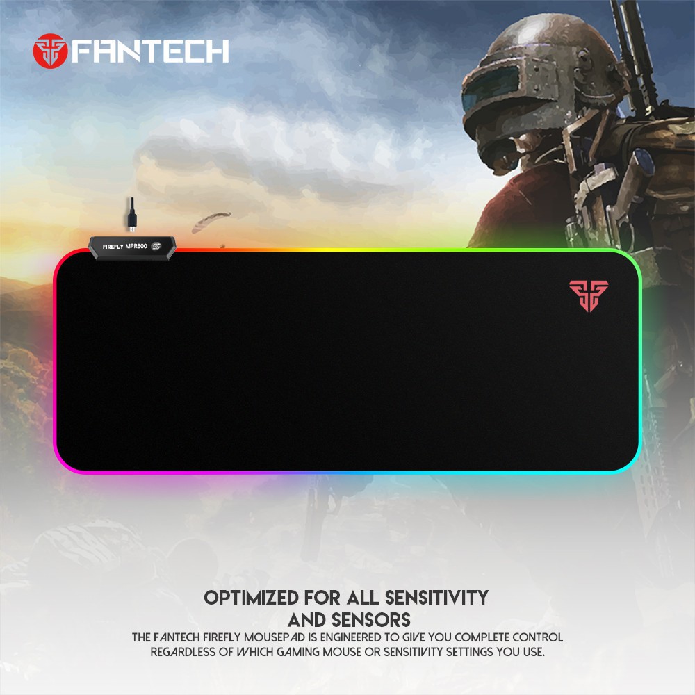 Fantech MPR800s Firefly RGB Gaming Mousepad