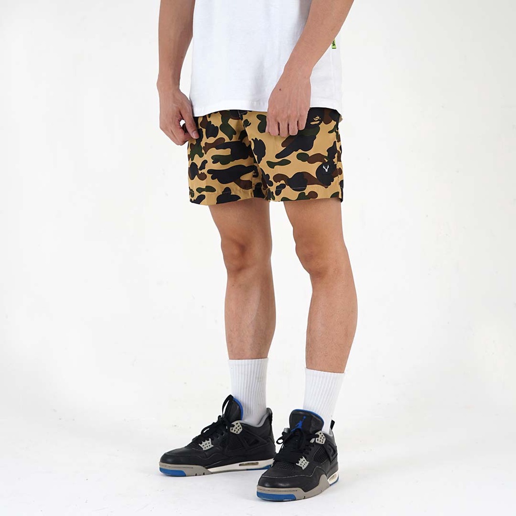 Whoopculture &quot;ELK&quot; Army V2 Camo Boardshort