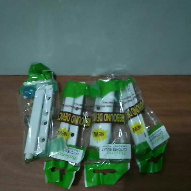 Catches Bulat Plastik + Magnet Push Open Pintu Kayu Putih Lemari Laci Kabinet Push To Open