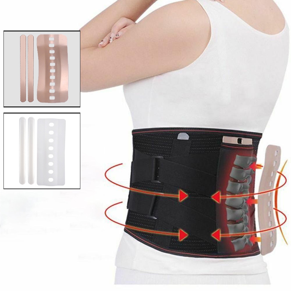 Korset Lumbar Lumbal Premium Korset Pinggang Pelangsing Kehamilan Saraf Kejepit