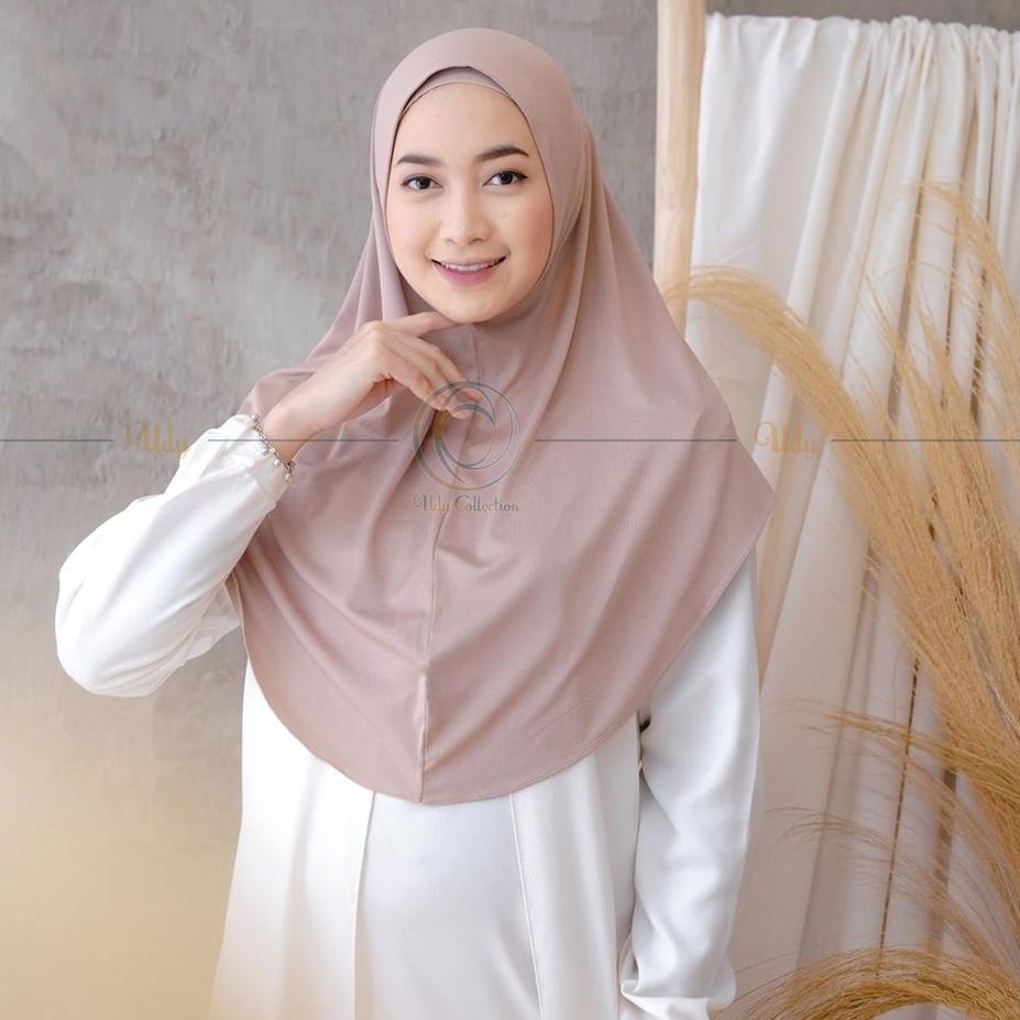 ✔️New Arival Bergo Hamidah Non Pet Jersey / Bergo Instan Malay Non Pad Daily | Promo Hari Ini | Gros