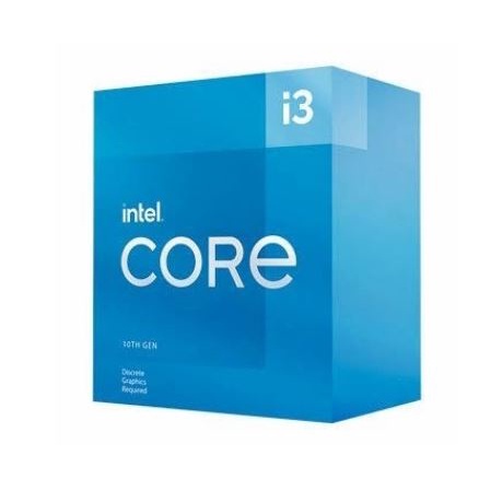 Processor Intel Core i3 10105f Box 3.7Ghz-4.3Ghz 65w 6mb cache 8 threads 4 core  LGA 1200 gen 10 Comet lake