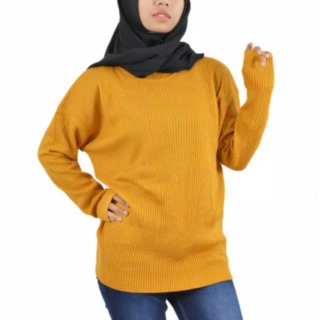 SWEATER RAJUT BOXY PREMIUM STORE09 MURAH