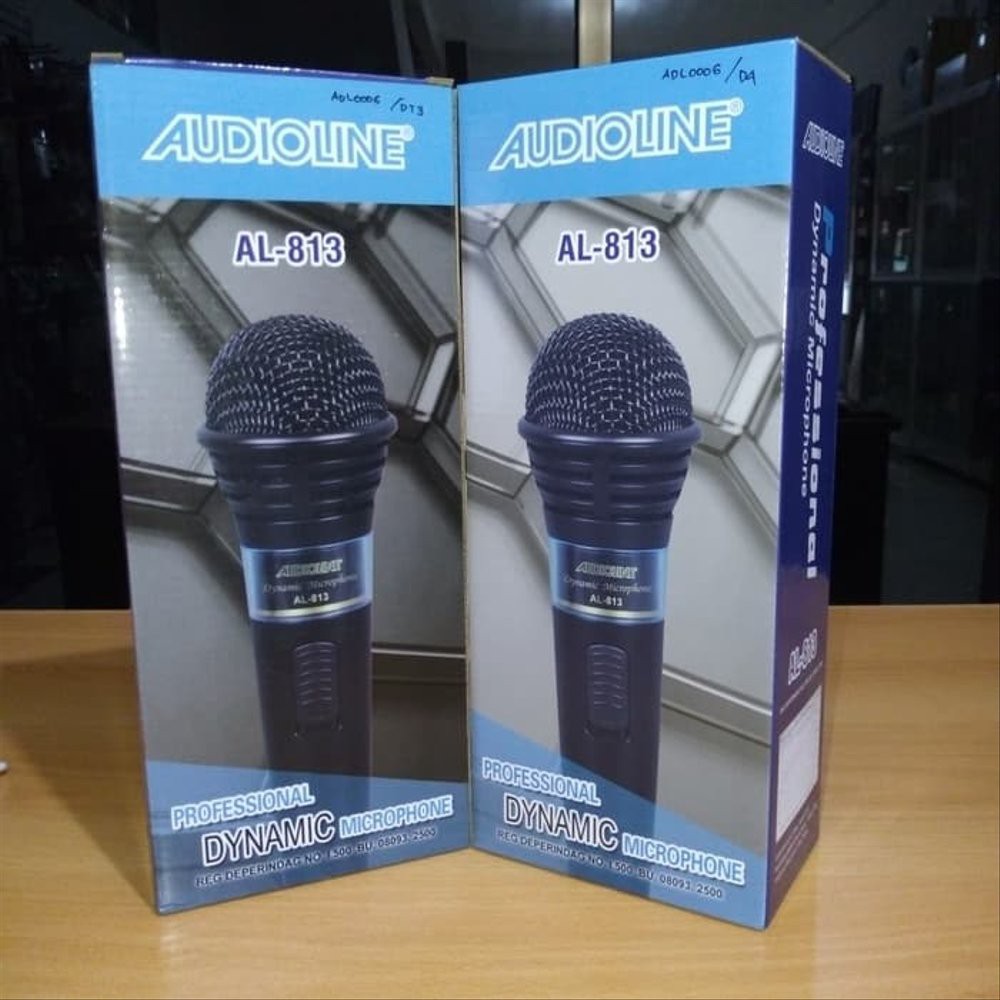 Audioline AL-813 / AL 813 / AL813 Dynamic Microphone