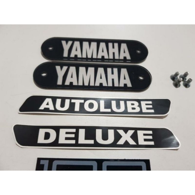 Emblem Logo Set Tangki Tempong Yamaha L2G L2S YB100 L2 G S YB 100