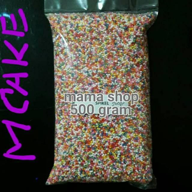 

Sprinkle Gula Trimit Warna warni Kemasan Repack 500 Gram