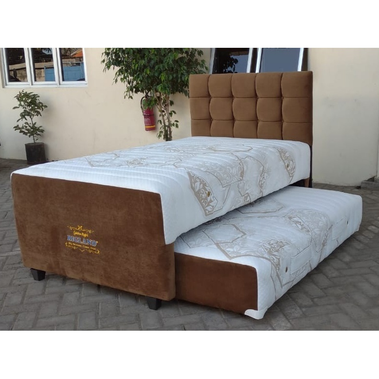 OK Bigland Springbed Sorong 2in1 Golden Night 120x200 Sandaran Full