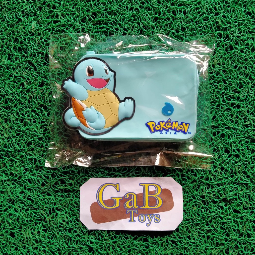 Coin Pouch Dompet Koin Pokemon - Squirtle - Original Official Merchandise Pokemon - Indomaret