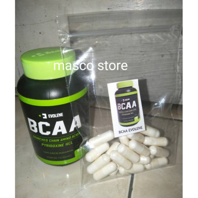 Bcaa Evolene Bcaa Ecer 10 Caps Suplemen Otot Bcaa Shopee Indonesia