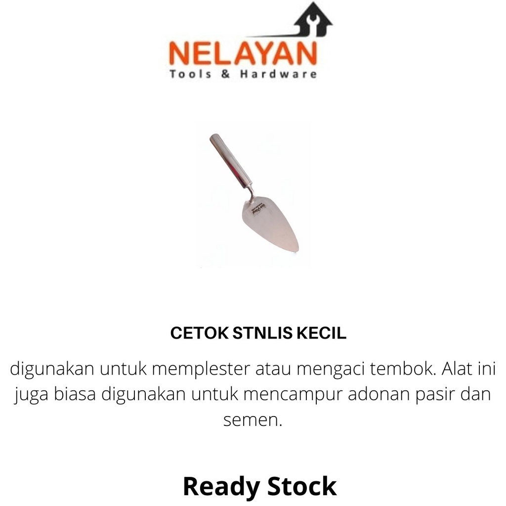 CETOK - Cetok Stenlis Besar dan Kecil
