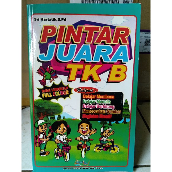 pintar juara TK A / pintar juara TK B