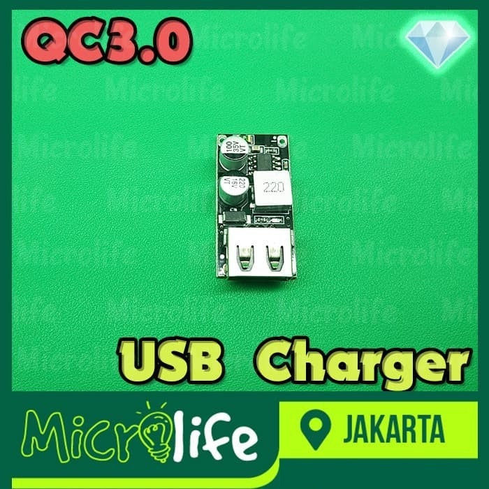 QC3.0 FAST CHARGE QC2.0 USB DC STEP DOWN CHARGING MODULE