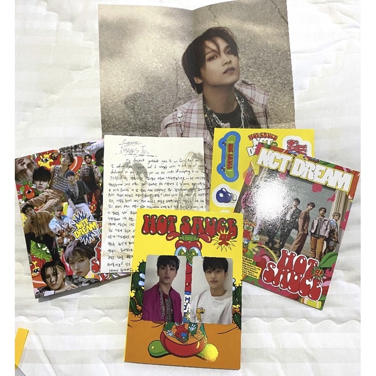 [UNSEALED] Album Hot Sauce Chilling Ver + PC Mark Set