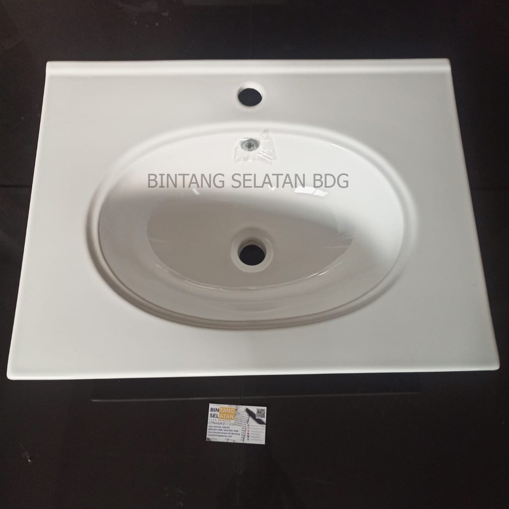WASTAFEL WIKEA 3060B / WASTAFEL MEJA LAVATORY UK 60X46X18