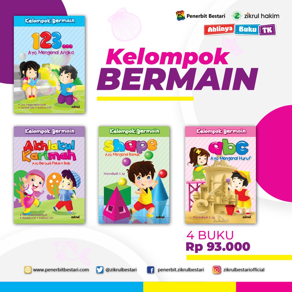 Jual Buku Paket Kelompok Bermain Cerdas Buku Shopee Indonesia