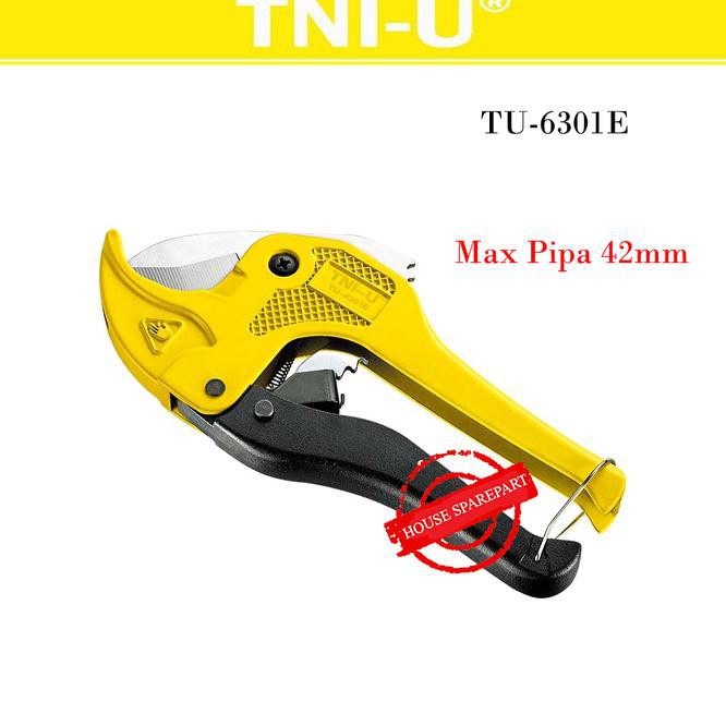 

TNI-U TU-6301E Dual Colors Pipe Cutter Handle Cutting Tool Ratcheting