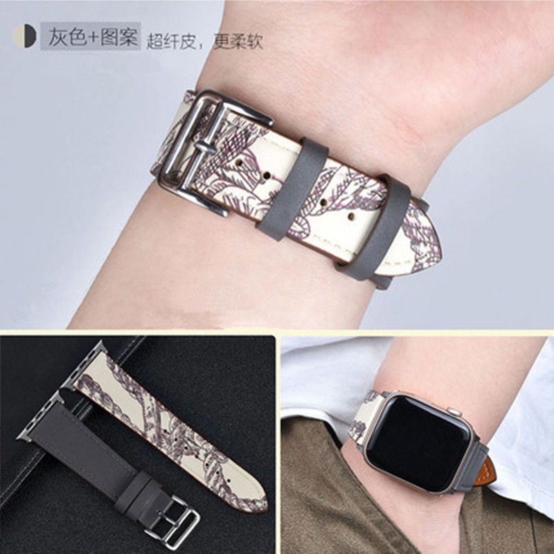 APPLE WATCH Leather Strap iWatch 10 9 8 7 41mm 45mm  S6 5 4 3 2 1 Replacement Band