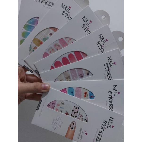 Nail Art Sticker Stiker kuku premium pilih gambar