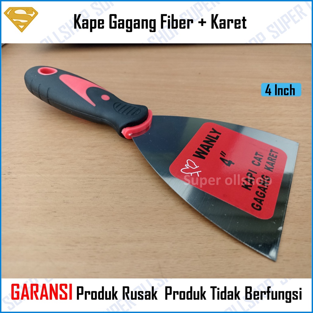 Kape Kapi Cat Screper Skrap Skraper Sliper Gagang Fiber Karet 2 Inch 2.5 Inch 3 Inch 4 Inch