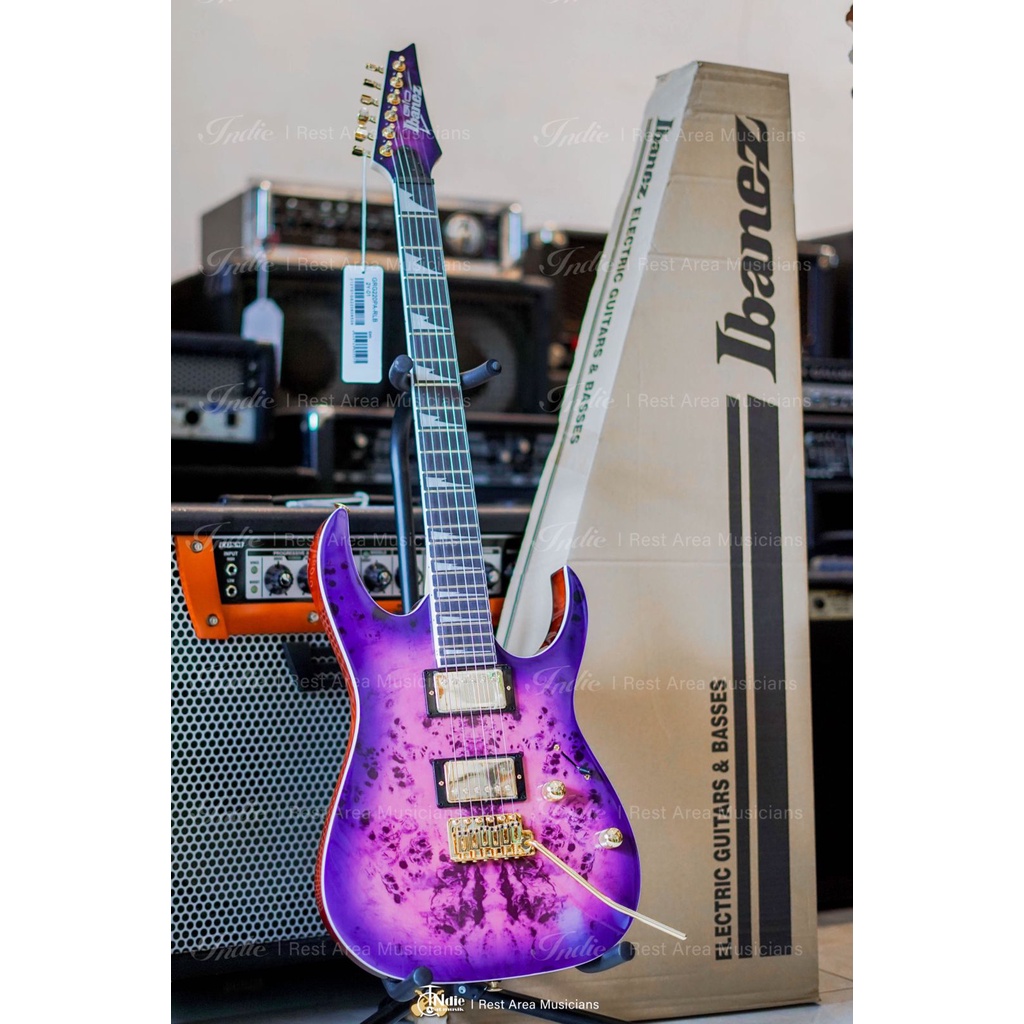 Gitar Elektrik Ibanez GRG220PA RLB Royal Purple Burst