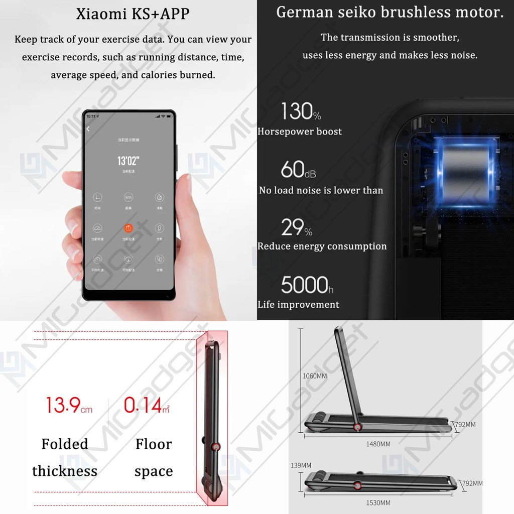 Kingsmith K12 Smart Folding Treadmill - Global Version