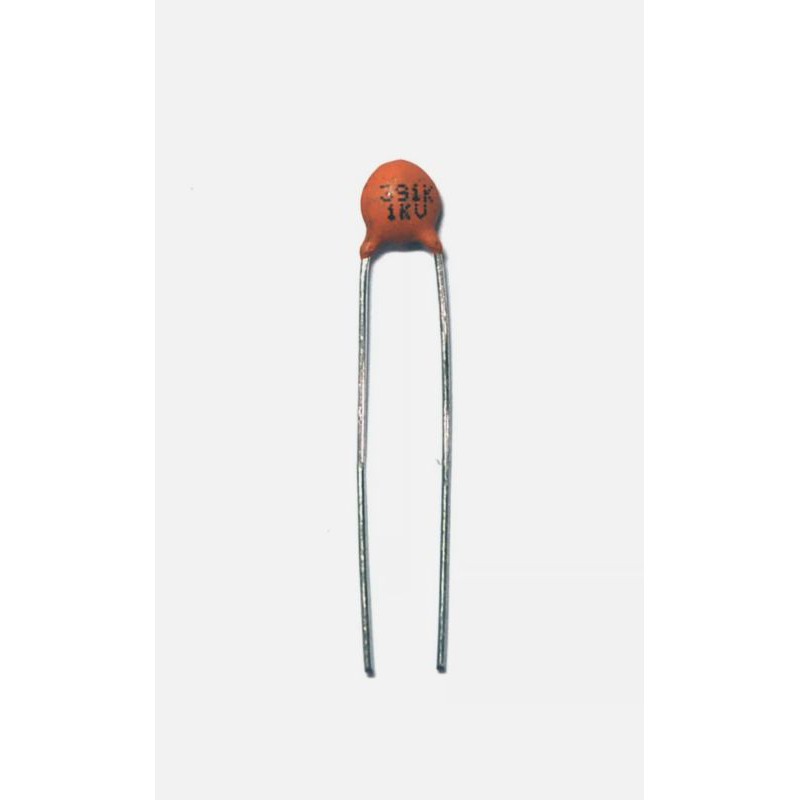 Disc Ceramic Capacitor 391K 390pF 1KV K ±10% Y5P RoHS Taiwan