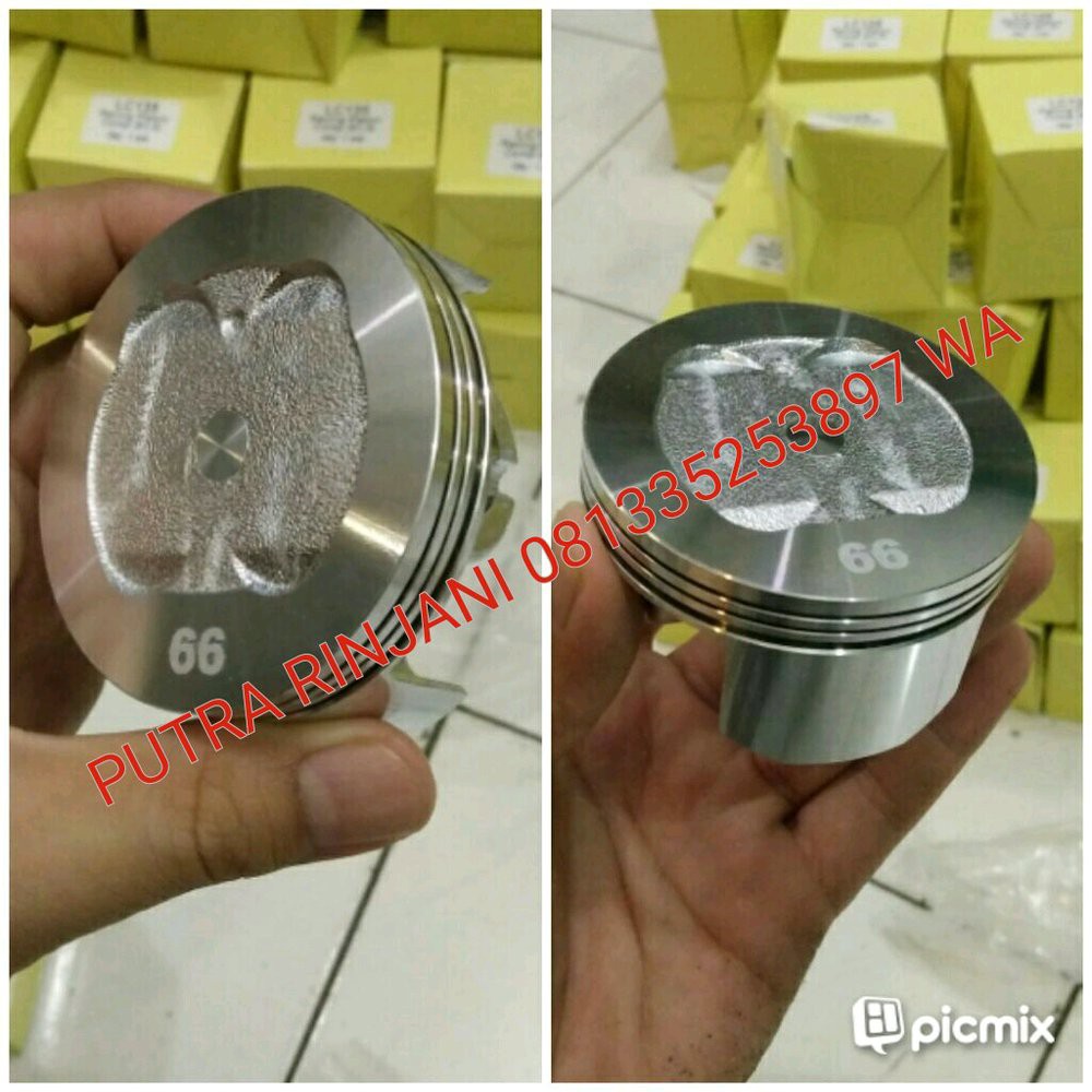 BARU Piston kit Yamaha MX Vixio ukuran 61 62 65 66 merk 5YP JAPAN