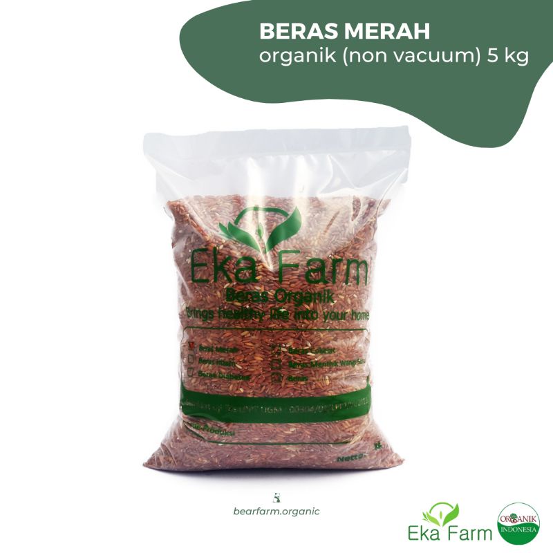 

Beras Merah Organik Eka Farm 5kg