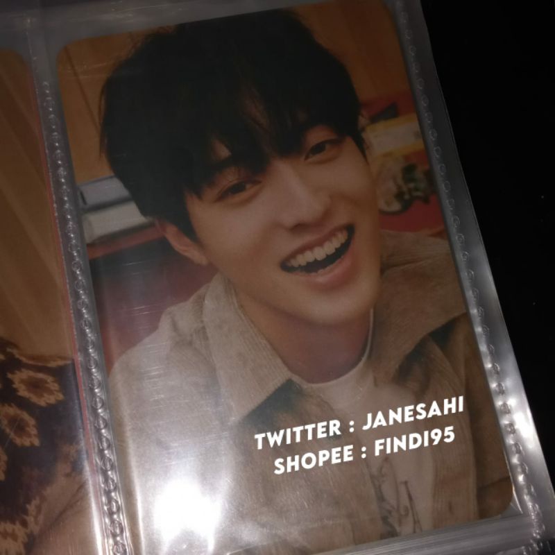 Photocard PC TREASURE Haruto Snowman & Ktown Concept