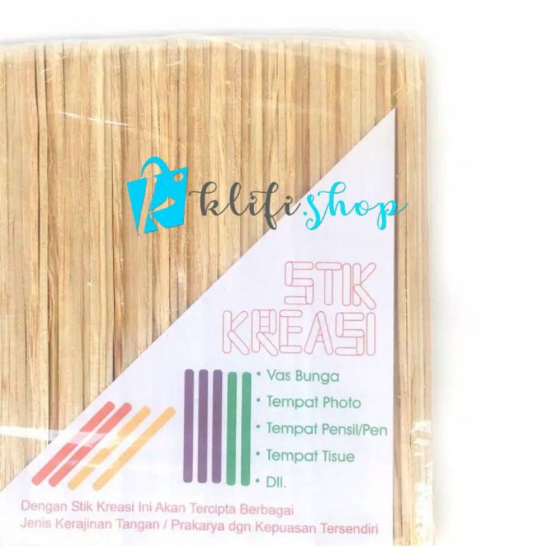 STIK ES KRIM/STIK KREASI GAGANG KAYU ES KRIM
