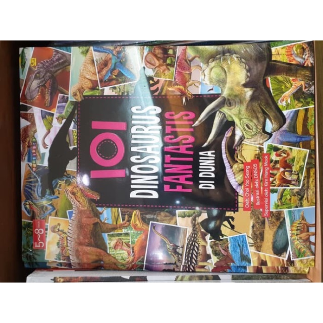 Buku 101 Dinosaurus Fantastis di Dunia oleh Choi Yoo Seong