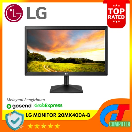 LG Monitor 20MK400A-B 20MK400 [DSUB] LED 19,5 inch ready stok resmi