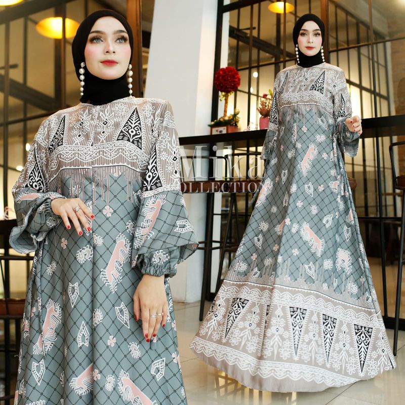 promo gamis maxmara busui terbaru/gamis jumbo wanita terlaris 2022