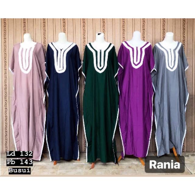 Daster Arab/ Daster Saudi/ Daster Kekinian/ Daster Renda Kelelawar/Long Dress Renda