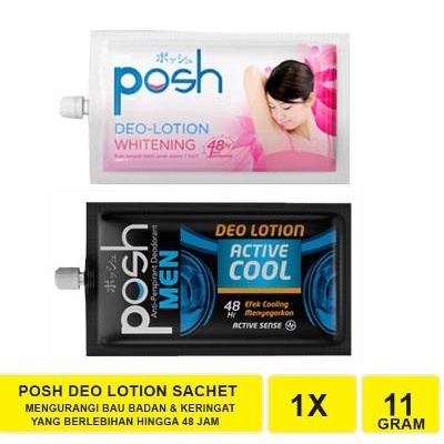 ^ KYRA ^ POSH Deodorant Deo Lotion Whitening Perawatan Anti Bau Ketek Ketiak - Kemasan Sachet