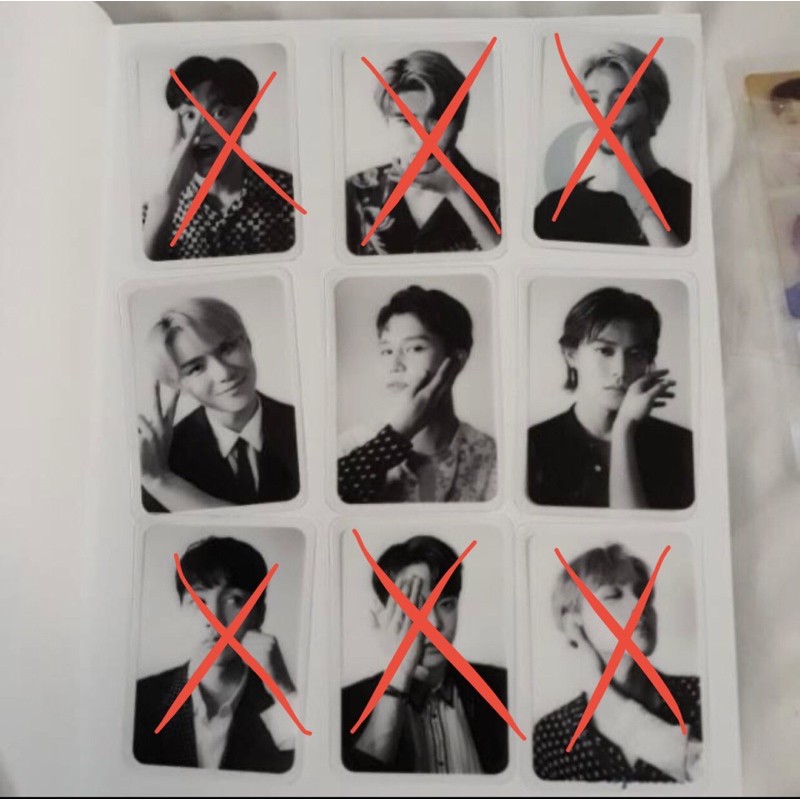 SHARING NCT 127 DICON MAGAZINE PHOTOCARD & STICKER