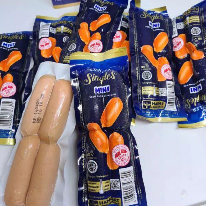 

kanzler singles sosis mini 65 gram