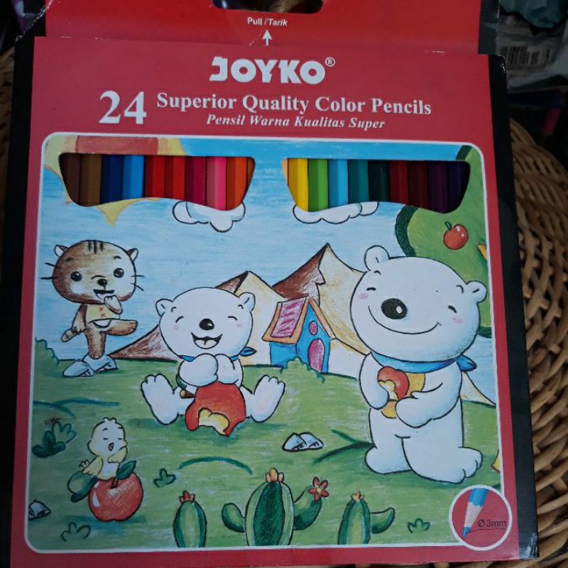 

Pensil Warna JOYKO 24 Warna