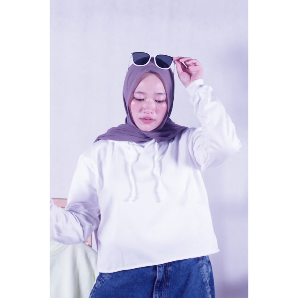 [COD] HOODIE CROOP OVERSIZED II HOODIE TRENDING 20 WARNA