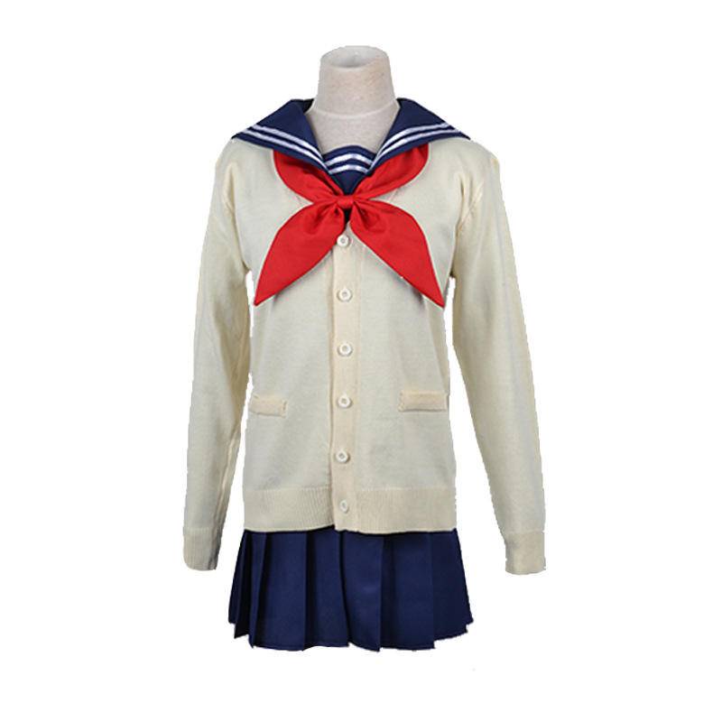 【Wetrose】My Hero Academia Toga Himiko Cosplay Suit JK Costume Full Set Kostum Wanita Seifuku Sailor