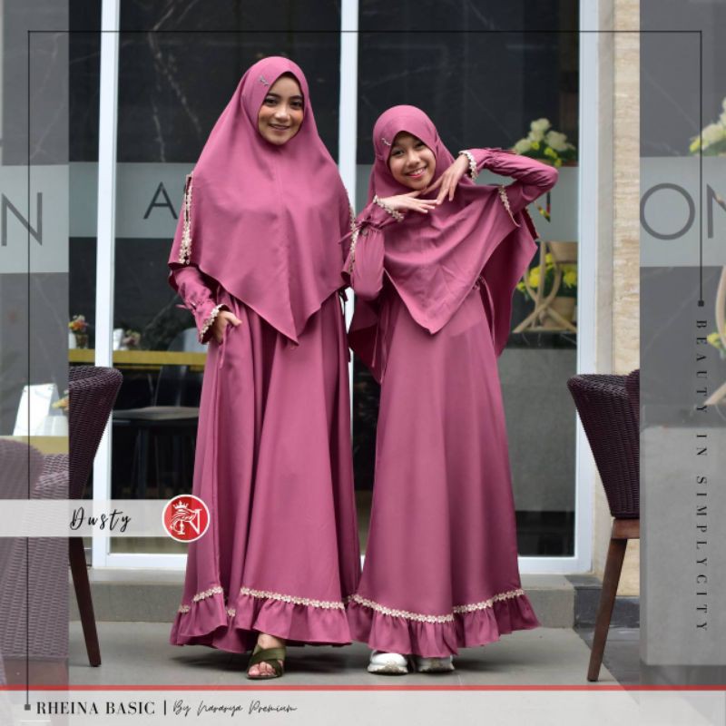 GAMIS RHEINA NARARYA // GAMIS IED SERIES 2021 // GAMIS TERBARU IDUL FITRI 2021
