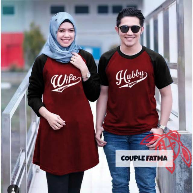 CP FATMA PAKAIAN COUPLE PASANGAN ATASAN COWO DAN CEWE CTHM